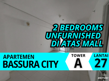Jual 2 Bed Kosongan Tower Alamanda Di Atas mall Apartemen Bassura City