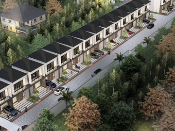 dijual perumahan w park estate jl pelita 4 dekat krakatau