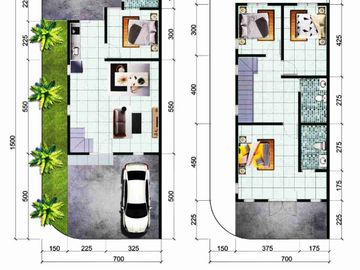 Rumah di Rungkut dekat MERR Pandugo Medokan Wonorejo