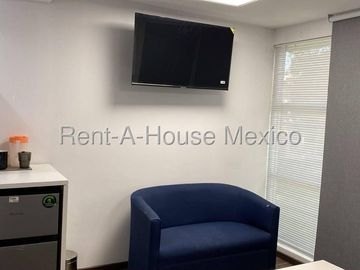 Departamento Amueblado en Renta en Alvaro Obregón ,Progreso Tizapan CMB 27-317.