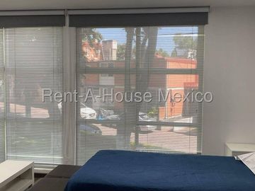 Departamento Amueblado en Renta en Alvaro Obregón ,Progreso Tizapan CMB 27-317.