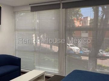 Departamento Amueblado en Renta en Alvaro Obregón ,Progreso Tizapan CMB 27-317.