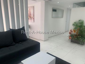 Departamento Amueblado en Renta en Alvaro Obregón ,Progreso Tizapan CMB 27-317.