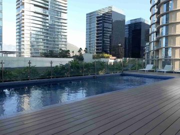Renta Departamento Amueblado 1 Rec Torre Dana Arboledas San Pedro Garza García Nuevo León