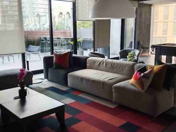Renta Departamento Amueblado 1 Rec Torre Dana Arboledas San Pedro Garza García Nuevo León