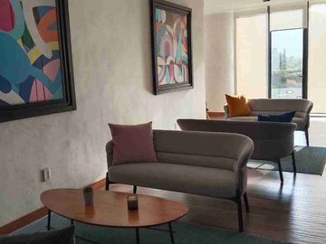 Renta Departamento Amueblado 1 Rec Torre Dana Arboledas San Pedro Garza García Nuevo León