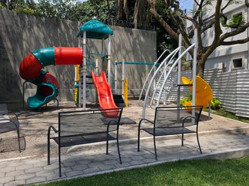 Departamento de 125 m² en planta baja, en residencial con vigilancia y amenidades