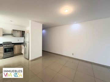 DEPARTAMENTO CON DOS HABITACIONES Y ALBERCA