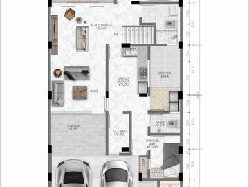 Rumah Brand New 3 Lantai Di Komplek Elit Permata Buana