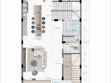 Rumah Brand New 3 Lantai Di Komplek Elit Permata Buana