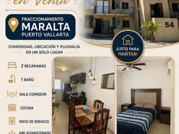 SE VENDE DEPARTAMENTO EN MARALTA PUERTO VALLARTA