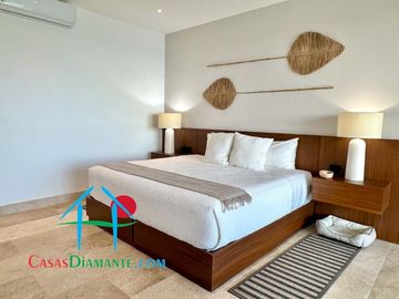 Departamento en renta vacacional con terraza y vista al mar