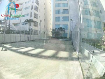 Departamento en renta vacacional con terraza y vista al mar