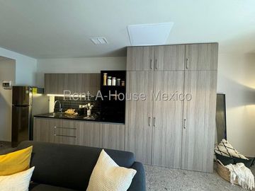 Departamento Tipo Loft Amueblado en Renta en Miguel Hidalgo, Lomas de Sotelo BG 27-320.