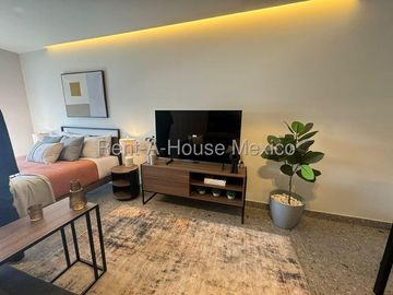 Departamento Tipo Loft Amueblado en Renta en Miguel Hidalgo, Lomas de Sotelo BG 27-320.
