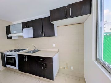 Departamento en Renta en Club Deportivo Atlas, cerca de Paseo Acoxpa Amplio, privado y con Roof Garden propio