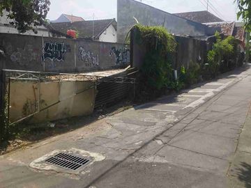 Tanah kosong Strategis pinggir jalan utama Timoho dekat Kantor Balaikota Yogjakarta