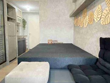 Studio Green Bay Pluit Modern Industrial Tropical – One Stop Living Terhubung Baywalk Mall,  Fasilitas Security 24jam, Kolam Renang, Gym, Ruang serbaguna,lapangan basket,resepsionis dan lobby