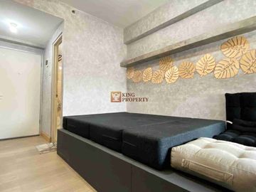 Studio Green Bay Pluit Modern Industrial Tropical – One Stop Living Terhubung Baywalk Mall,  Fasilitas Security 24jam, Kolam Renang, Gym, Ruang serbaguna,lapangan basket,resepsionis dan lobby