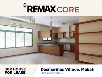 FOR LEASE: 3 Bedroom Unit House in Dasmarinas Village, Makati