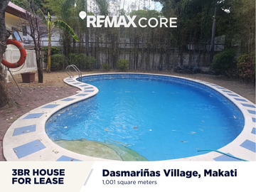 FOR LEASE: 3 Bedroom Unit House in Dasmarinas Village, Makati