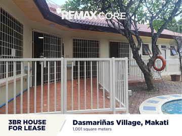 FOR LEASE: 3 Bedroom Unit House in Dasmarinas Village, Makati