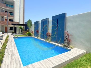 Departamento Nuevo 3 Recámaras con alberca en Residencial Marino