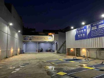 Disewakan lahan ex carwash strategis raya serpong buaran