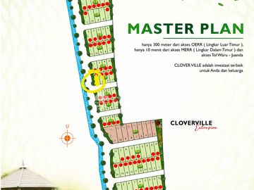 Tanah Kavling Clover Ville Simarmas Land
