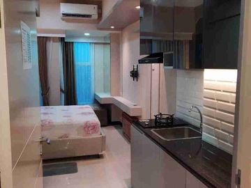 Disewakan apartem Amor studio interior bagus langsung connecting dg mall pakuwon city