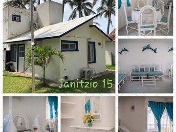 3 Villas frente al mar + negocio de rentas vacacionales en michoacan