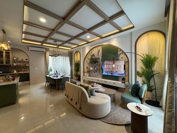 #Dijual Rumah Mediterranean 3 Lantai dengan Kawasan Lengkap Cluster Zephira Malta, di Citra 8 Jakarta Barat