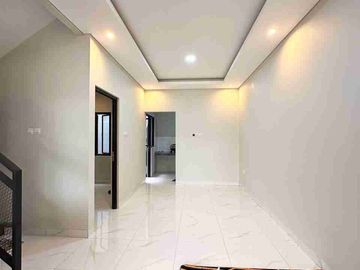 Rumah Scandinavian dekat tol Cibubur stasiun LRT Cibubur