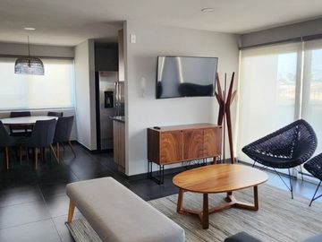RENTO HERMOSO DEPARTAMENTO AMUEBLADO 2 RECAMARAS FRACC NATURA RESIDENCIAL $14,500.00 INC. MTTO