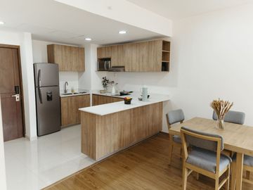 Departamento amueblado en renta en el bajio, Zapopan 66 m