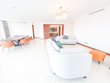 Ultra-Luxury 310 SQM 3BR with Den, Private Elevator & 3 Parking for Rent at Two Roxas Triangle, Makati CBD