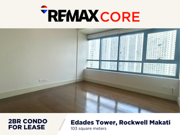 FOR LEASE: 2BR Unit in Edades Tower, Rockwell, Makati