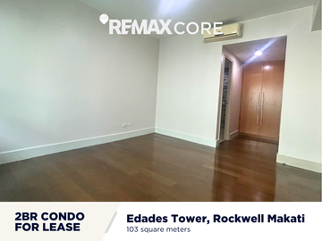 FOR LEASE: 2BR Unit in Edades Tower, Rockwell, Makati