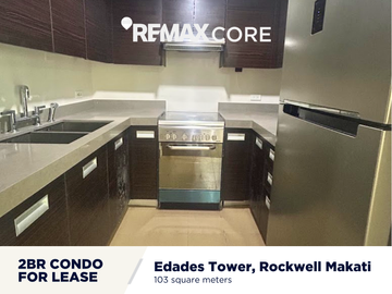FOR LEASE: 2BR Unit in Edades Tower, Rockwell, Makati