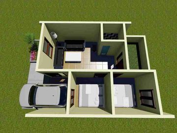 Rumah scandinavian KPR DP suka suka dekat BSD gading Serpong