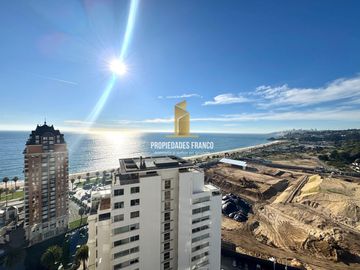 VENTA DEPARTAMENTO VISTA AL MAR 4D 4B VIÑA DEL MAR