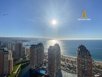 VENTA DEPARTAMENTO VISTA AL MAR 4D 4B VIÑA DEL MAR