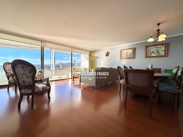 VENTA DEPARTAMENTO VISTA AL MAR 4D 4B VIÑA DEL MAR