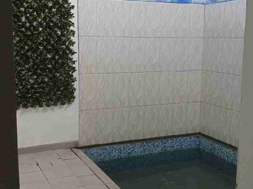 DI JUAL RUMAH SIAP HUNI FULL FURNISHED PLUS MINI SWIMMINGPOOL