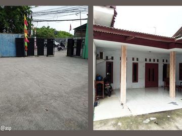 Tanah Luas dan Bangunan di Tepi Jalan Raya Dekat Simpang Sgc Cikarang-Kota