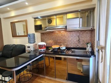 Best Choice! 2Br 35M² Full Furnished Green Bay Pluit Greenbay, Interior Rekomen Banget, Siap Huni, Tinggal Bawa Koper