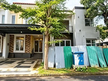 RUMAH BARU 2 LANTAI POSISI HOOK DI CLUSTER LA SEINE, JAKARTA GARDEN CITY (JGC) CAKUNG