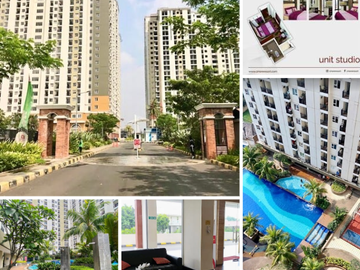 Apartemen Cinere Resort Depok tipe studio Dijual disewa murah, Lokasi Strategis dekat tol antasari-depok. bagus untuk passive income
