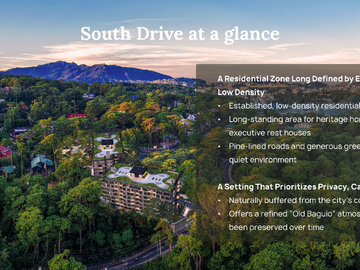 An Understated Expression of Luxury Living in Baguio City at One South Drive
