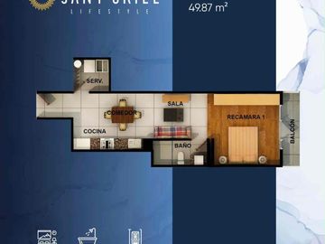 DEPARTAMENTO EN VENTA EN CHAPALITA GUADALUPE TEPEYAC, LÓPEZ MATEOS, GUADALAJARA.